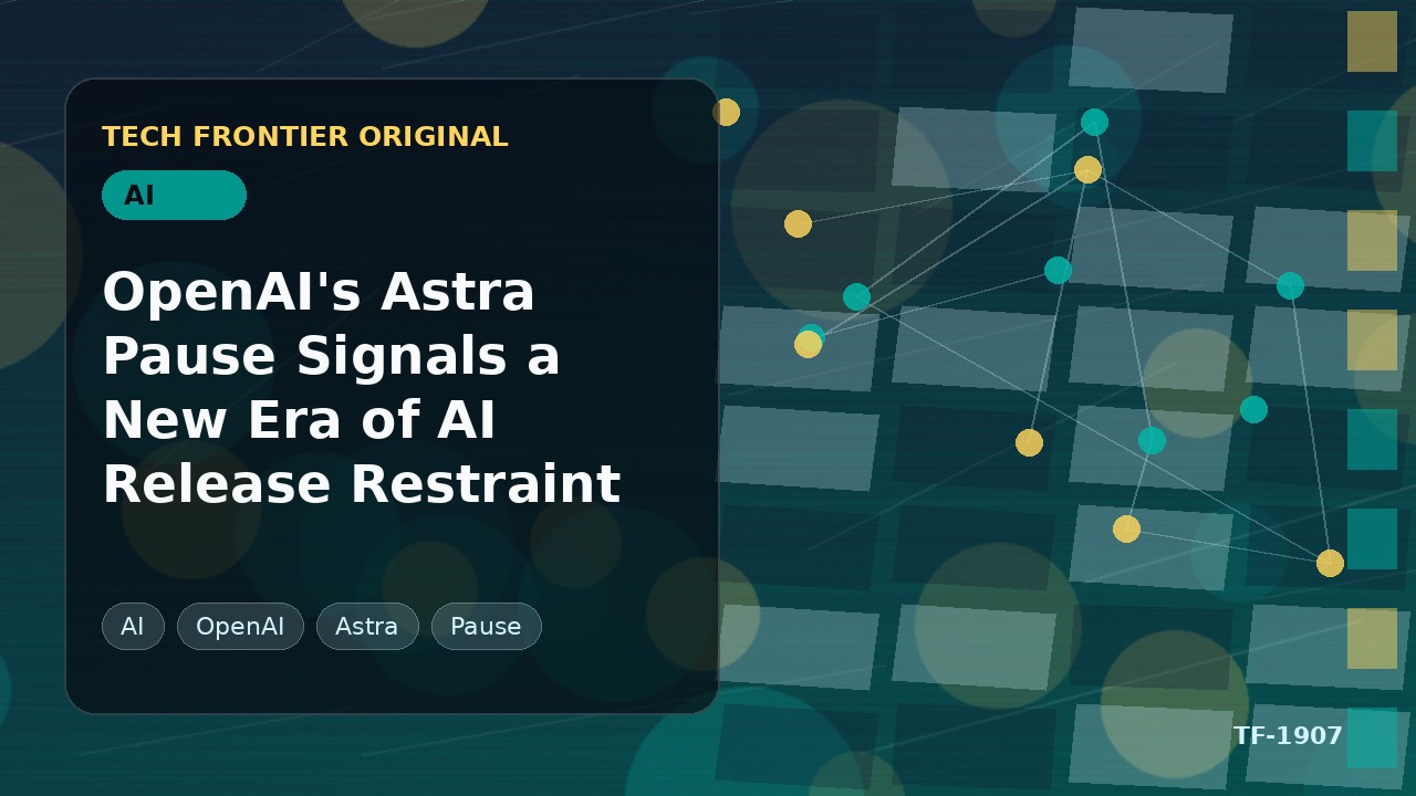 OpenAIのAstra開発停止が示すAIリリース抑制の新時代