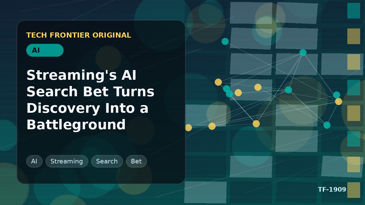 ストリーミング各社のAI検索への賭けが、コンテンツ発見を新たな戦場に変える