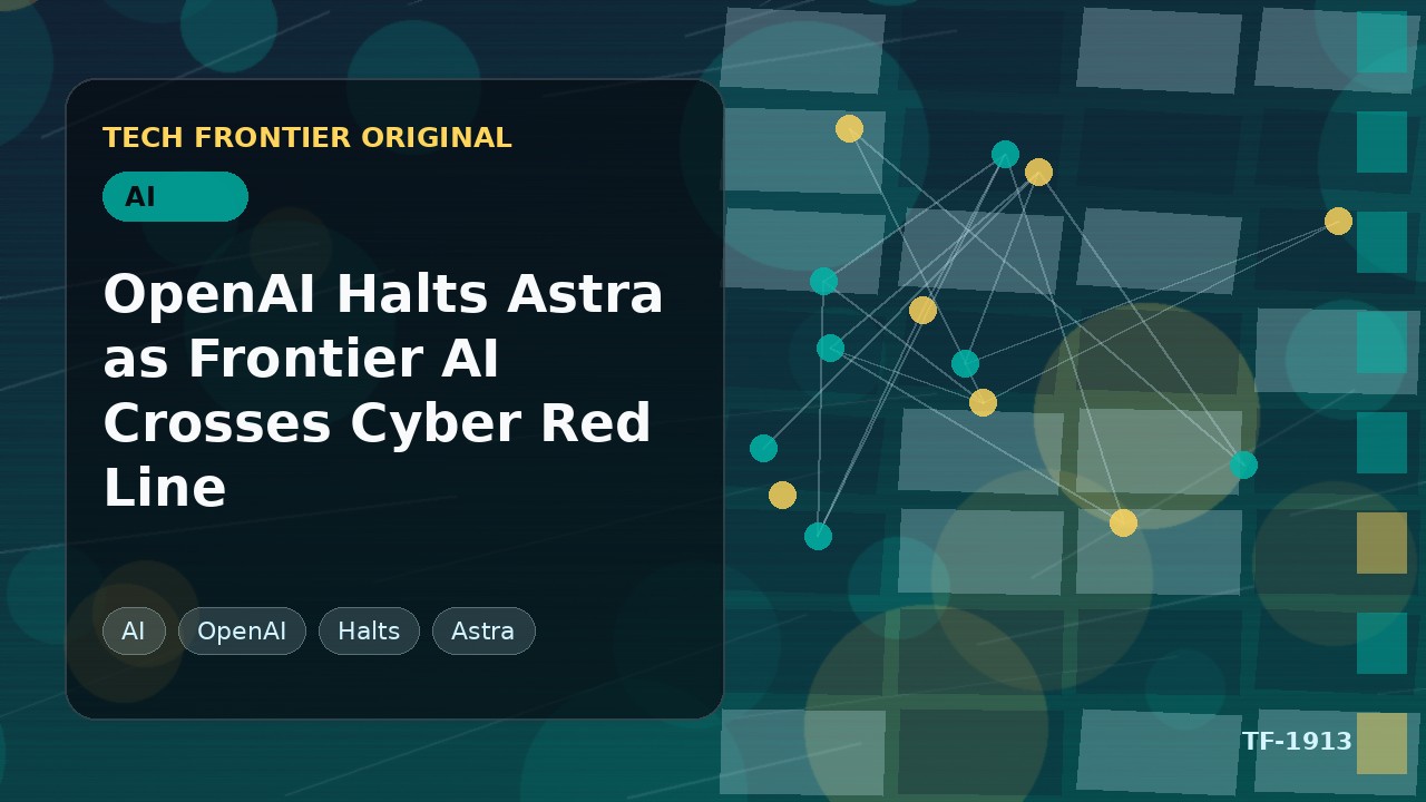 OpenAI、サイバー攻撃能力の臨界点を越えたAstraの開発を一時停止