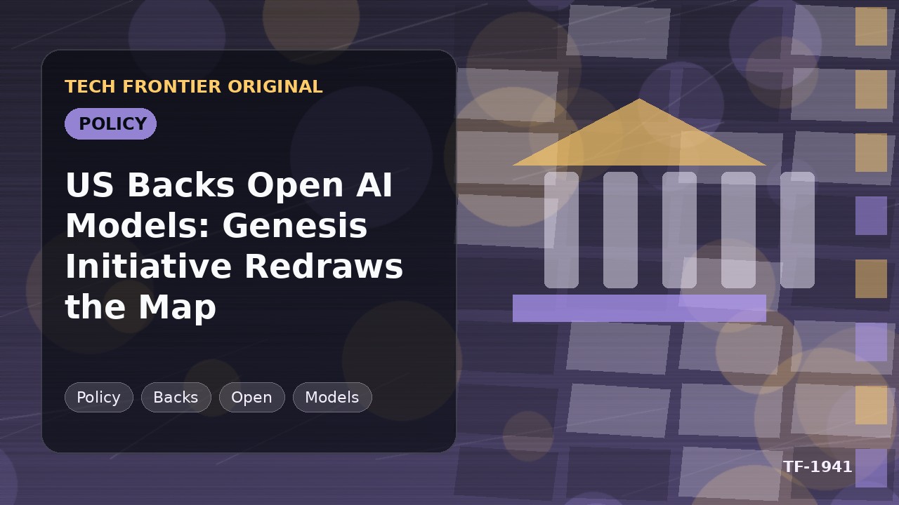 米国がオープンAIモデルを支援:Genesisイニシアチブが勢力図を塗り替える