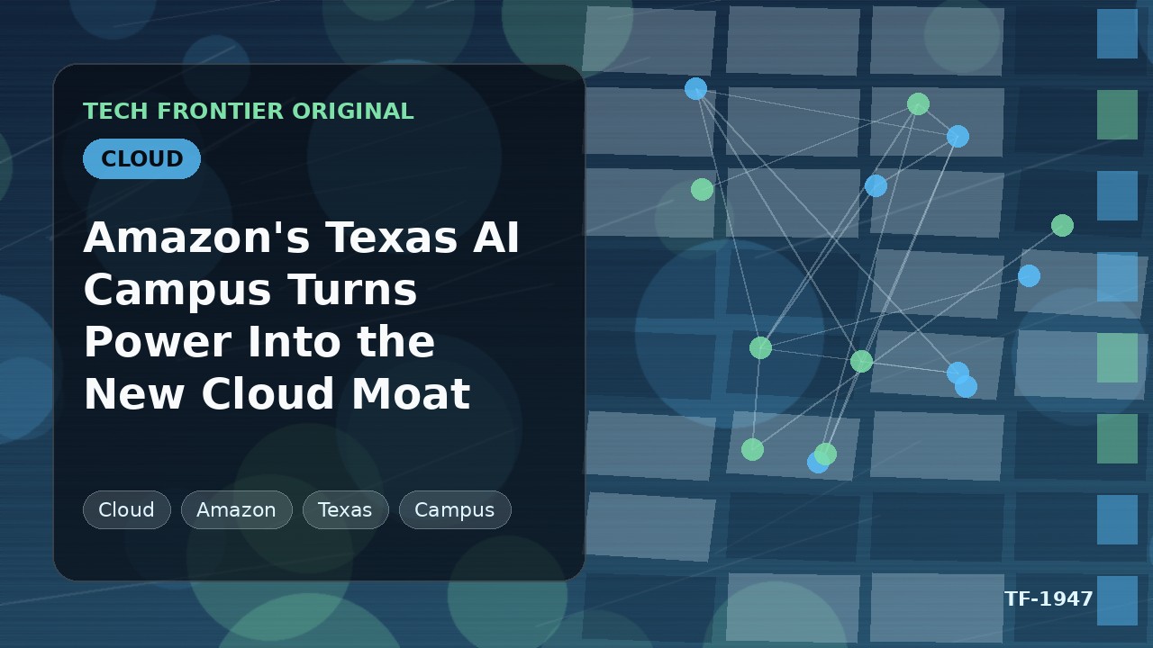 AmazonのTexas AI拠点、電力が新たなクラウドの堀に