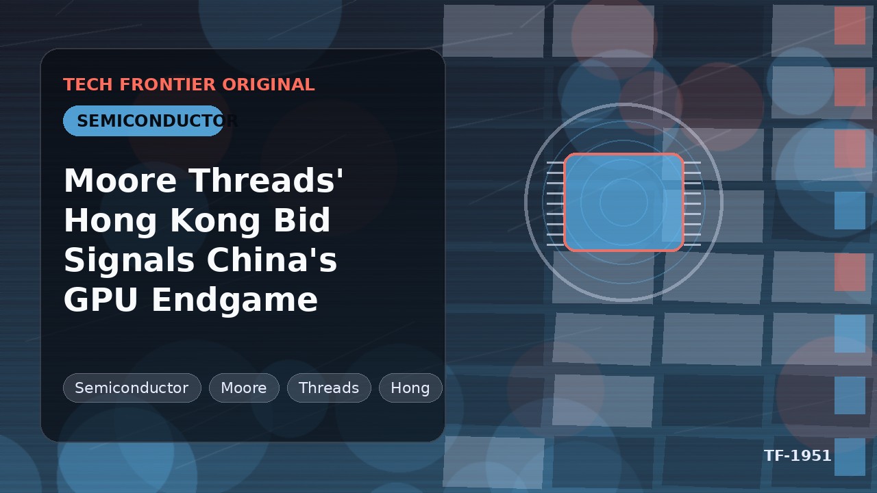 Moore ThreadsによるHK上場計画は中国GPU戦略の最終局面を示す