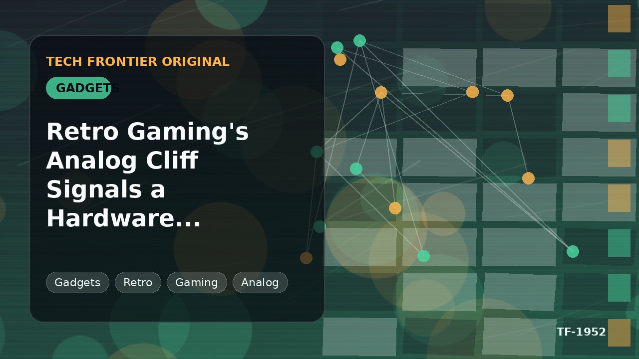 レトロゲームのアナログの崖がハードウェア寿命問題を示す