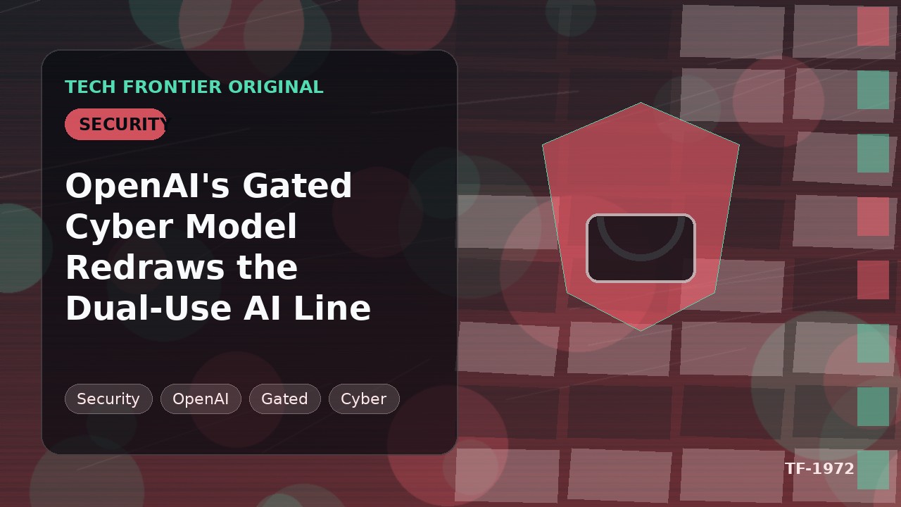 OpenAIのゲート制サイバーモデルが両用AI境界線を引き直す