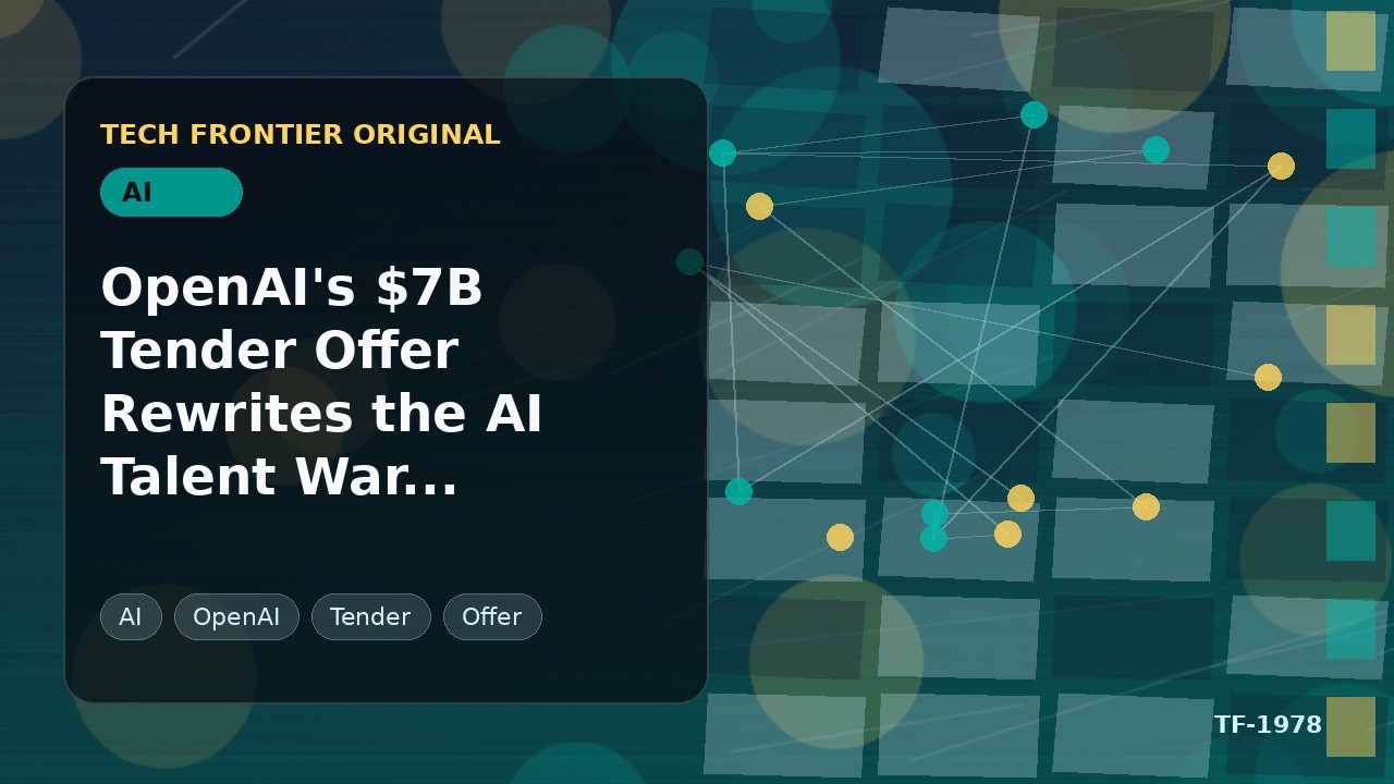 OpenAIの70億ドル従業員株式売却がAI人材争奪戦の新基準を確立