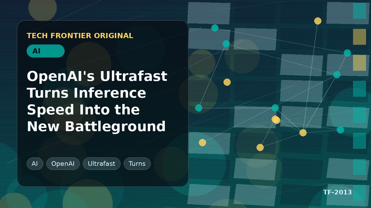 OpenAIのUltrafastが推論速度を新たな競争軸に