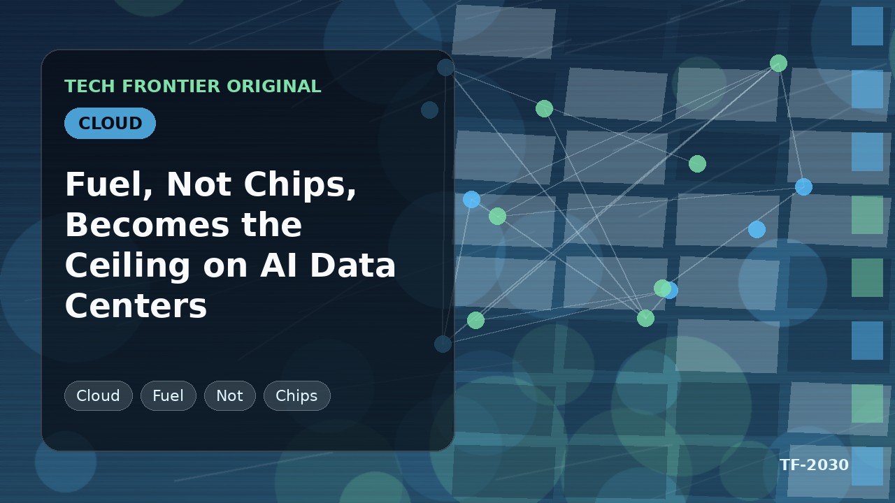 燃料がチップを抜き、AIデータセンターの天井に