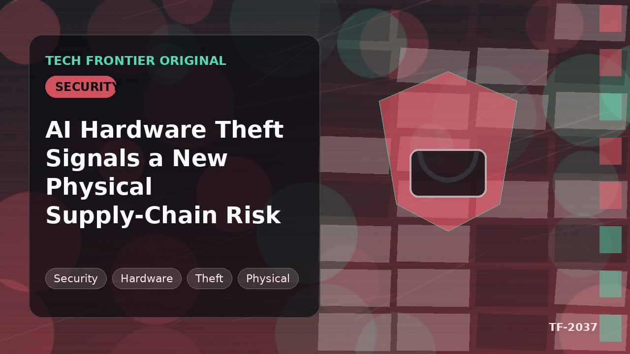 AIハードウェア窃盗が示す新たな物理的サプライチェーンリスク