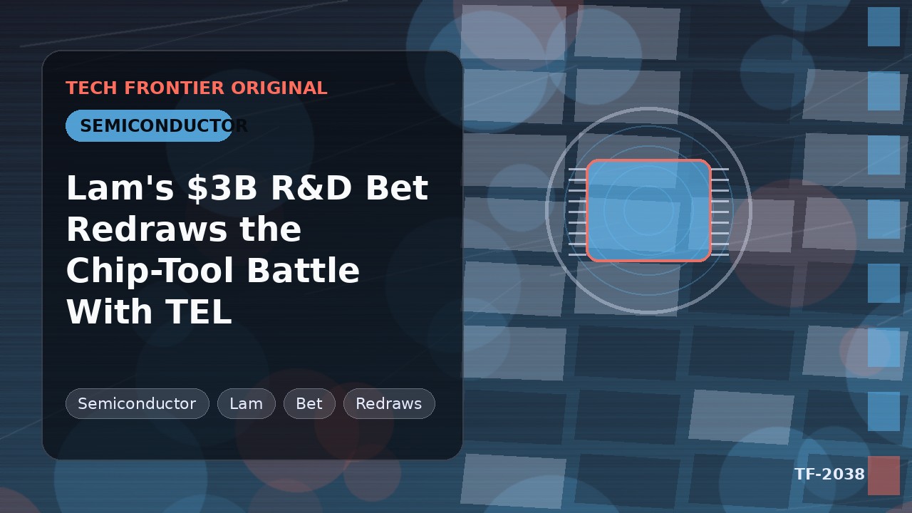 Lam's $3B R&D Bet Redraws the Chip-Tool Battle With TEL