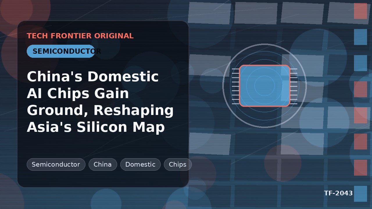 China's Domestic AI Chips Gain Ground, Reshaping Asia's Silicon Map