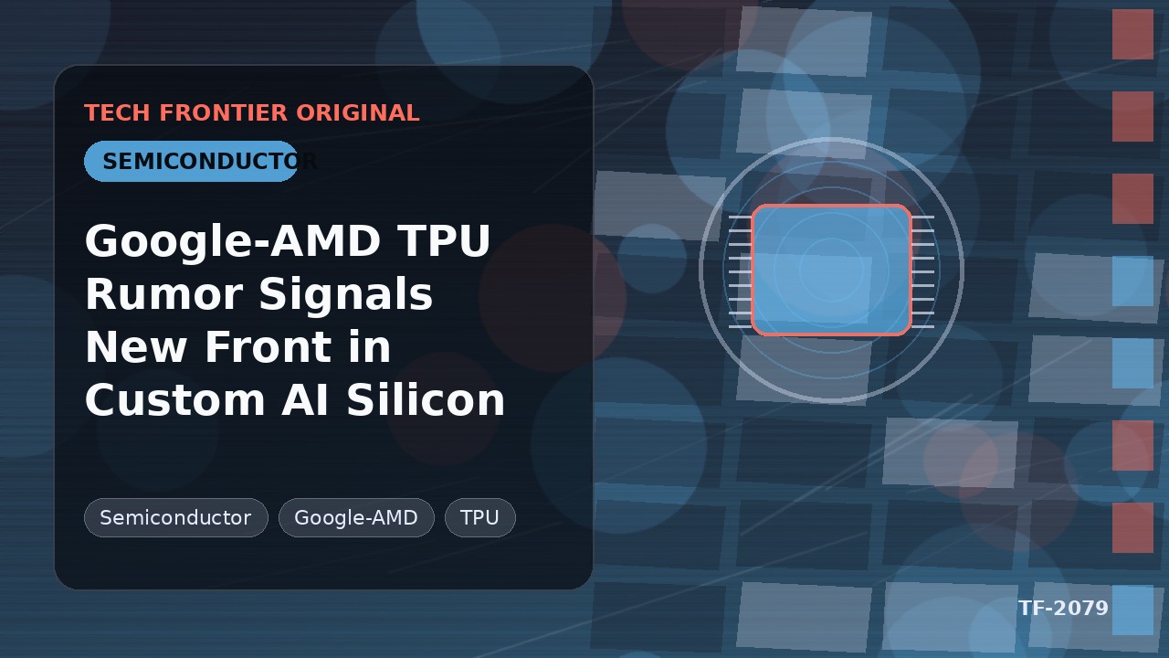 Google-AMD TPU Rumor Signals New Front in Custom AI Silicon