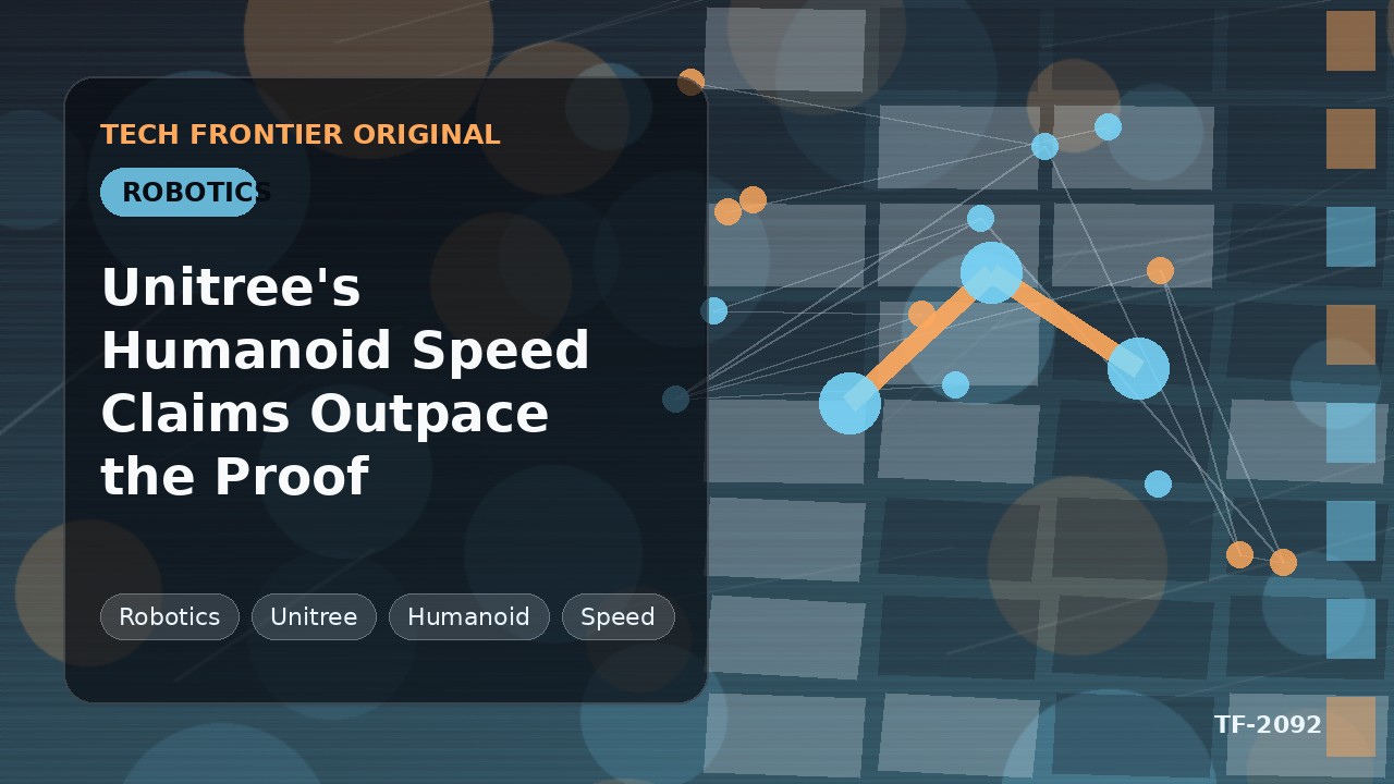 Unitree's Humanoid Speed Claims Outpace the Proof