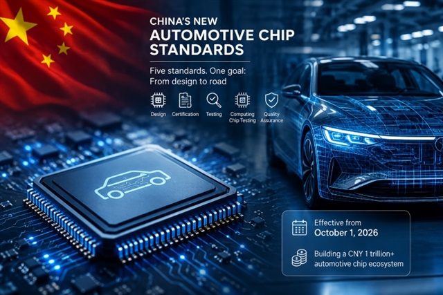 China's Auto Chip Certification Push Reshapes Supply Risk
