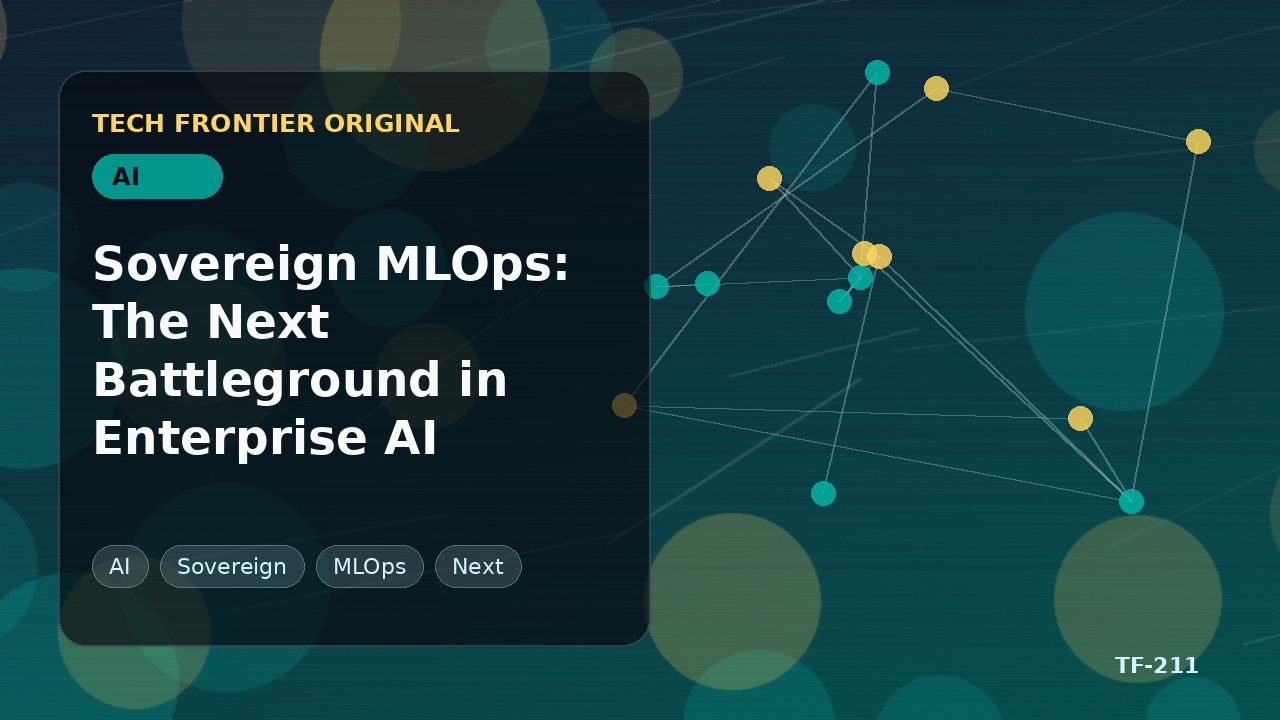 ソブリンMLOps: 企業AIの次の戦場