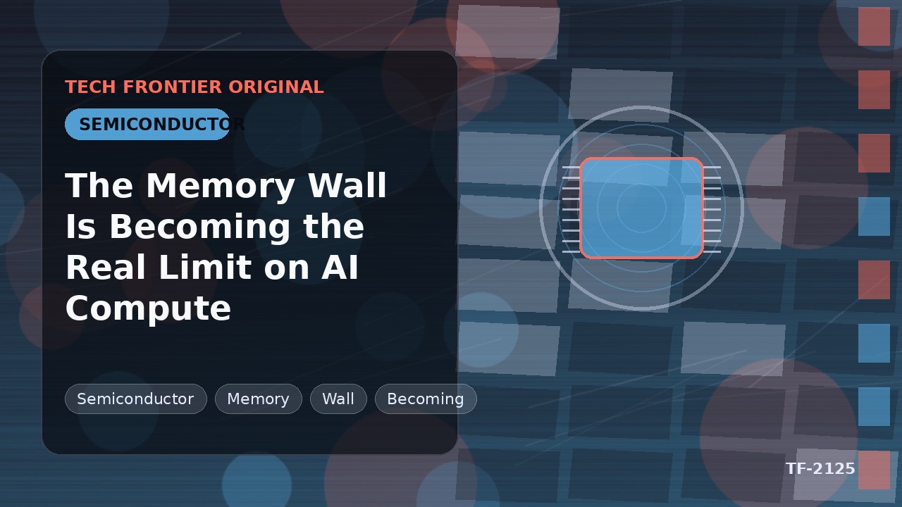The Memory Wall Is Becoming the Real Limit on AI Compute