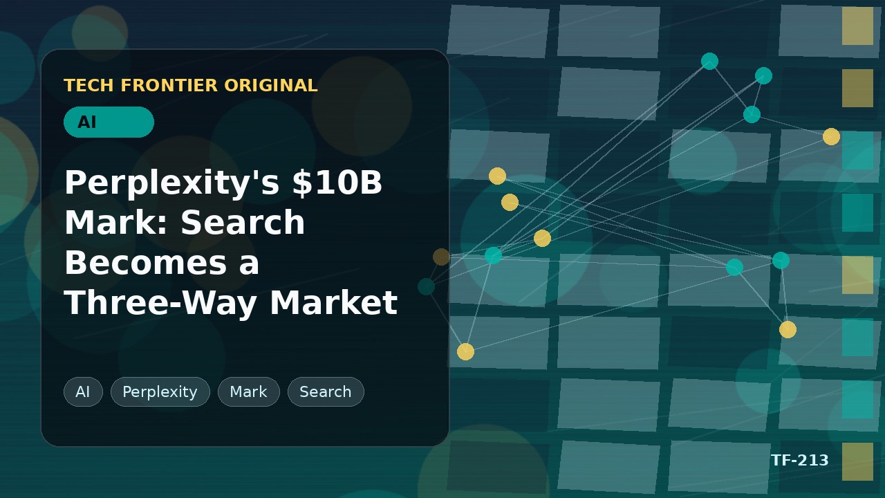 Perplexityの100億ドル評価: 検索は三つ巴市場になる