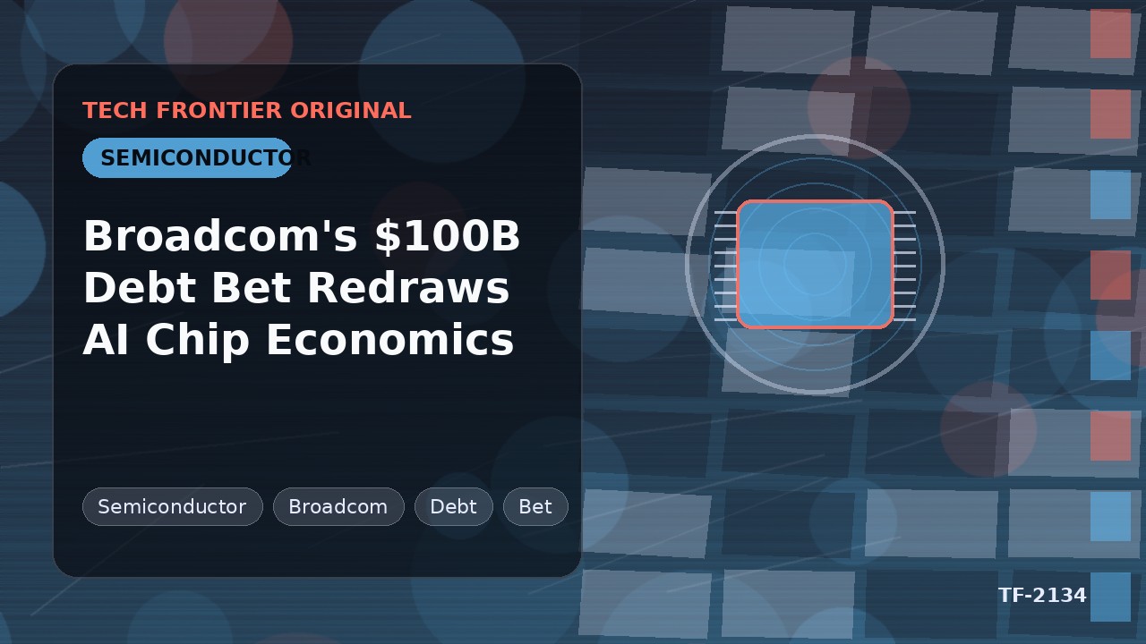 Broadcom's $100B Debt Bet Redraws AI Chip Economics