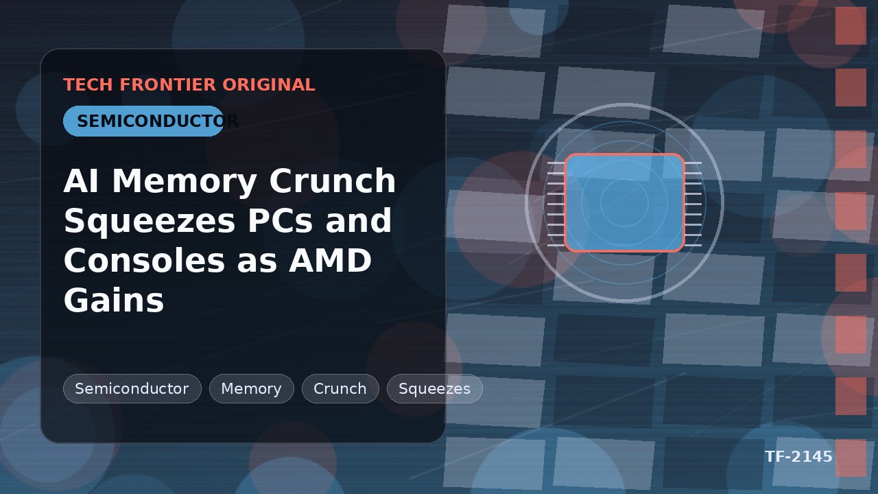 AI Memory Crunch Squeezes PCs and Consoles as AMD Gains