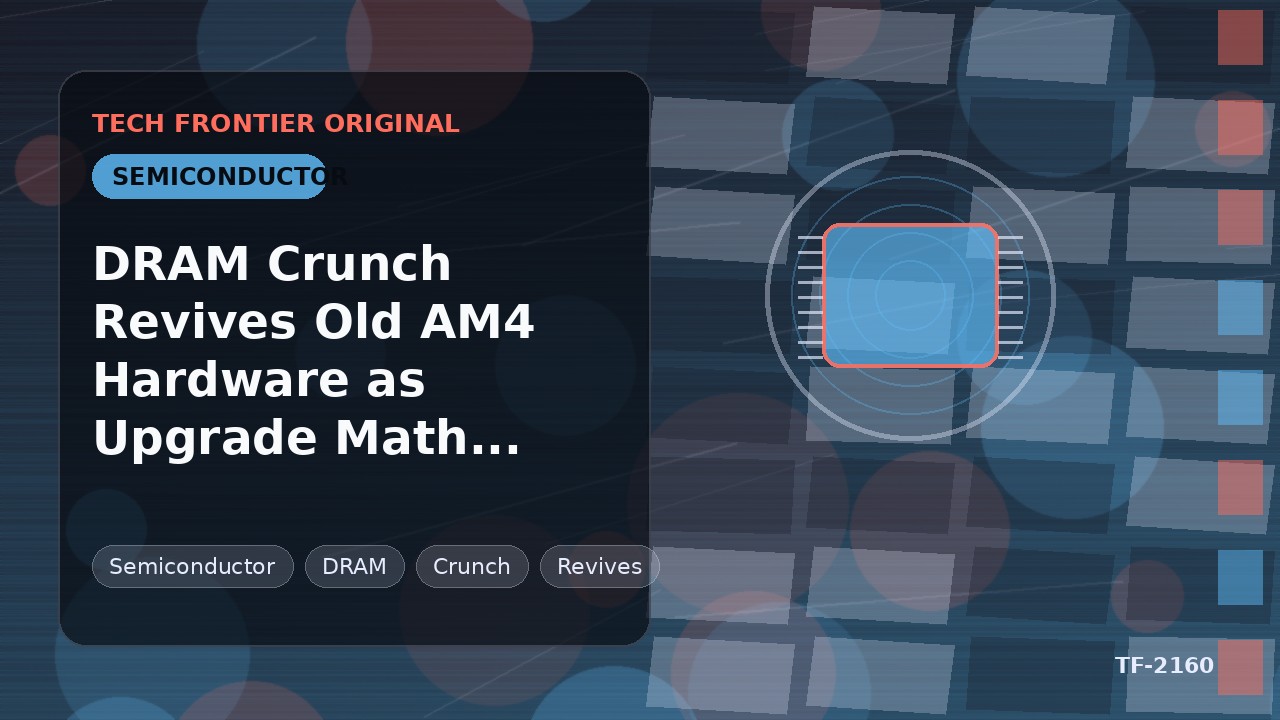 DRAM Crunch Revives Old AM4 Hardware as Upgrade Math Flips