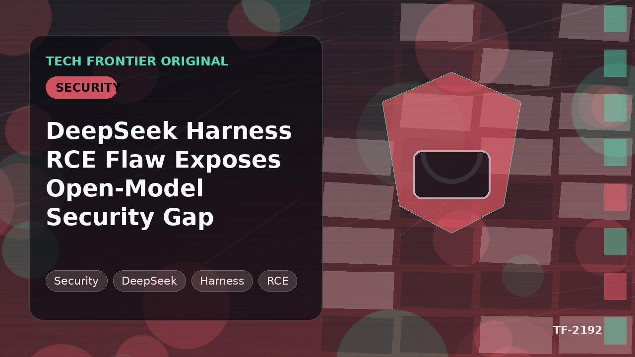 DeepSeek Harness RCE Flaw Exposes Open-Model Security Gap