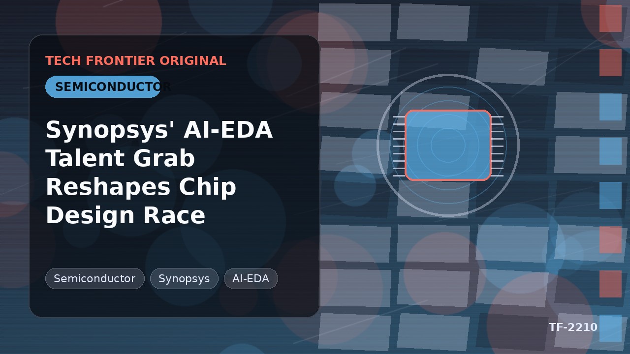 Synopsys' AI-EDA Talent Grab Reshapes Chip Design Race