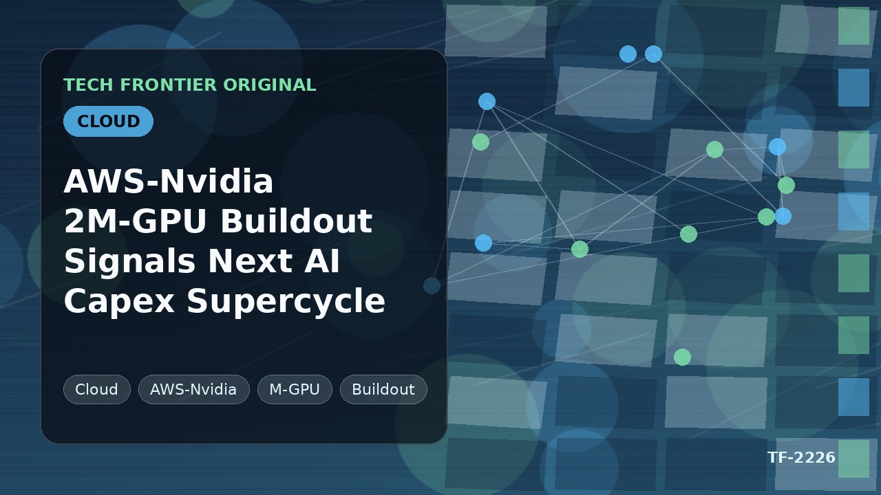 AWS-Nvidia 2M-GPU Buildout Signals Next AI Capex Supercycle