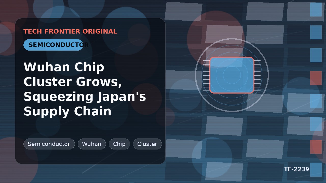 Wuhan Chip Cluster Grows, Squeezing Japan's Supply Chain