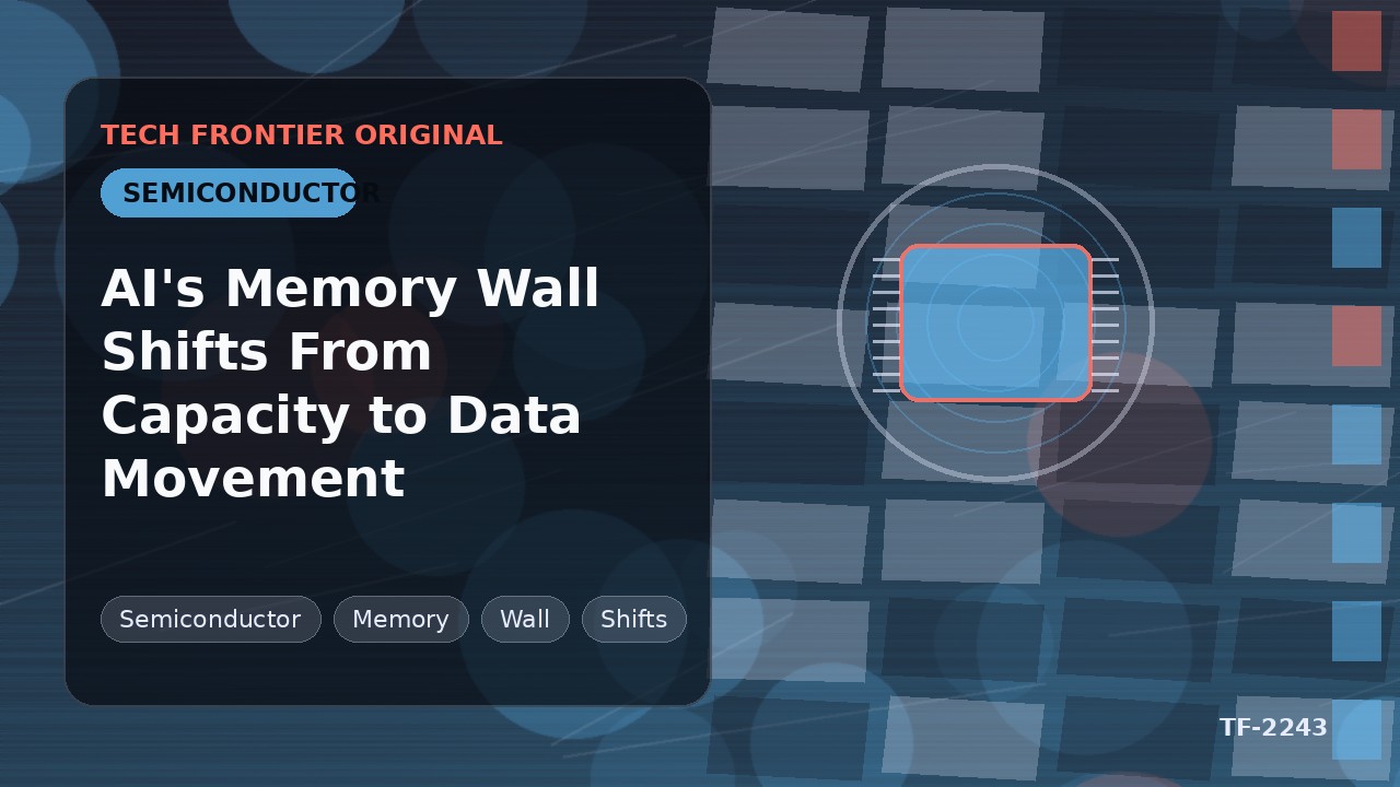 AI's Memory Wall Shifts From Capacity to Data Movement