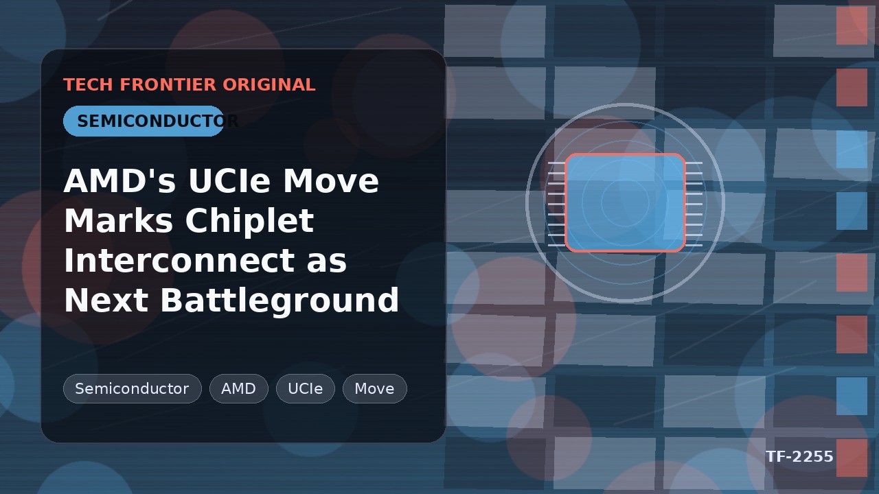 AMD's UCIe Move Marks Chiplet Interconnect as Next Battleground