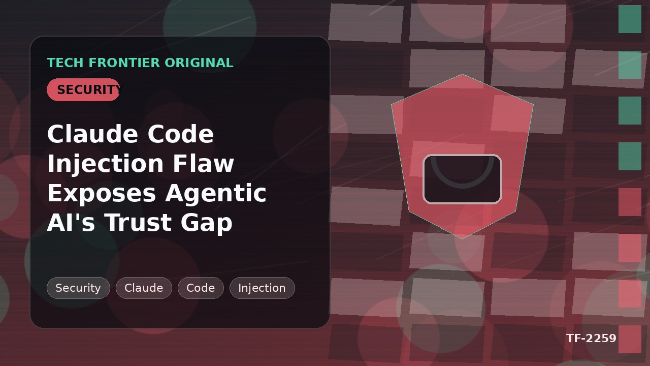 Claude Code Injection Flaw Exposes Agentic AI's Trust Gap