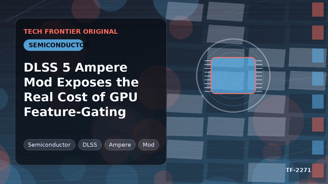DLSS 5 Ampere Mod Exposes the Real Cost of GPU Feature-Gating