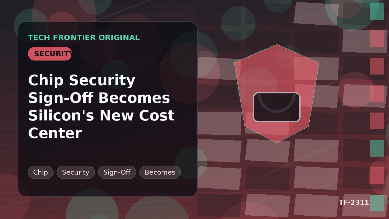 Chip Security Sign-Off Becomes Silicon's New Cost Center