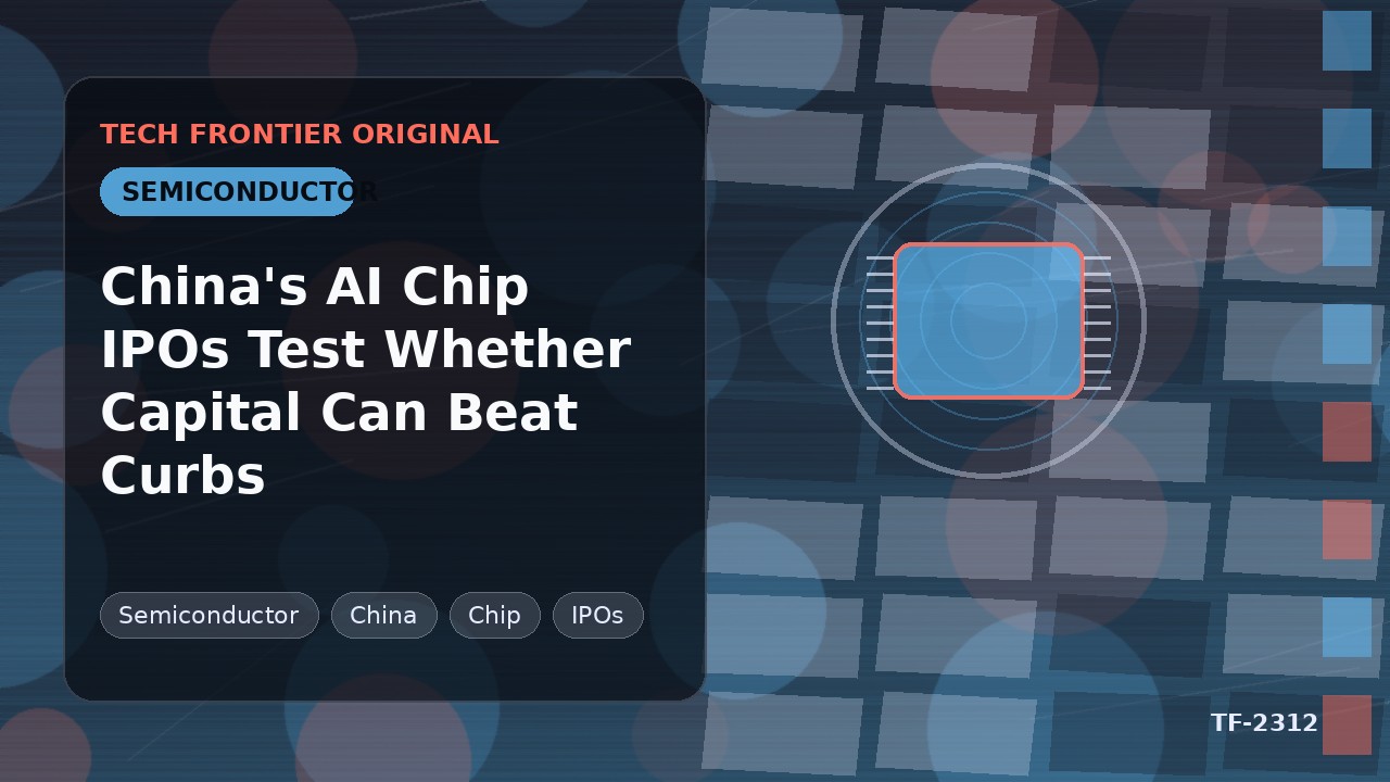China's AI Chip IPOs Test Whether Capital Can Beat Curbs