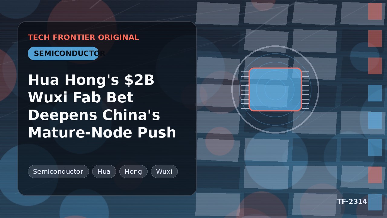 Hua Hong's $2B Wuxi Fab Bet Deepens China's Mature-Node Push