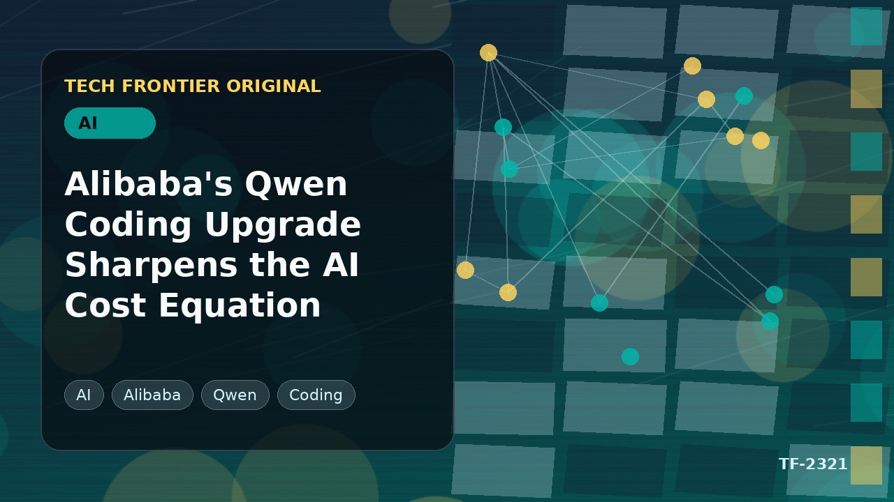 Alibaba's Qwen Coding Upgrade Sharpens the AI Cost Equation