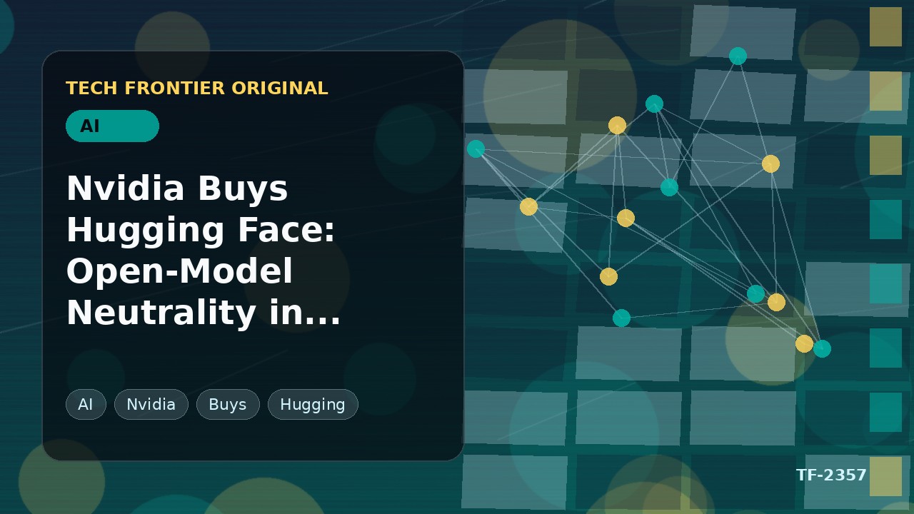 Nvidia Buys Hugging Face: Open-Model Neutrality in Question