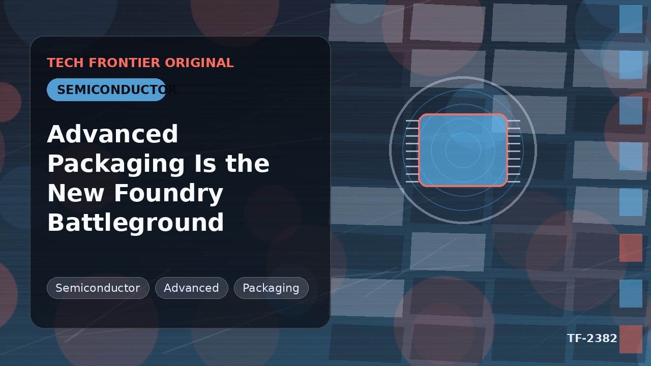 Advanced Packaging Is the New Foundry Battleground