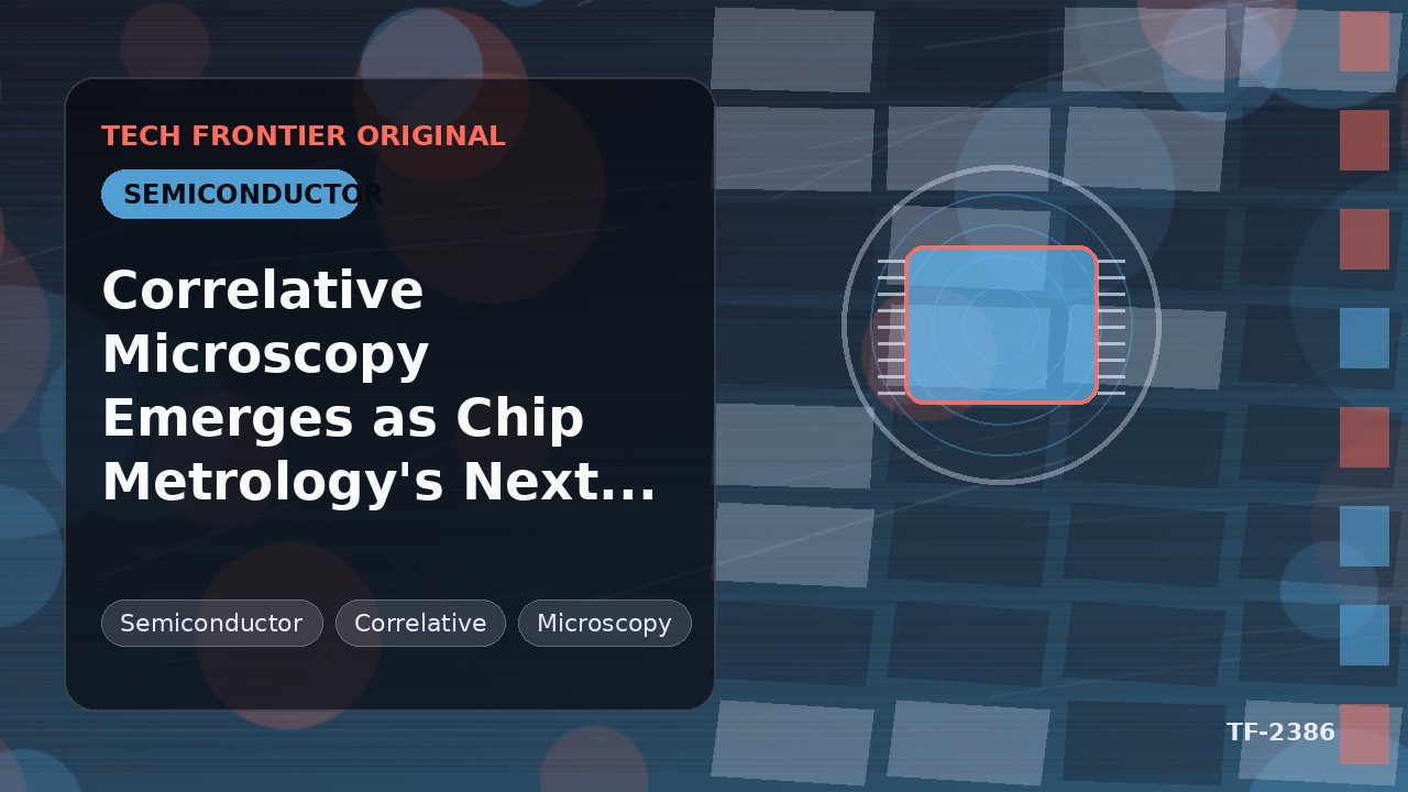 Correlative Microscopy Emerges as Chip Metrology's Next Front