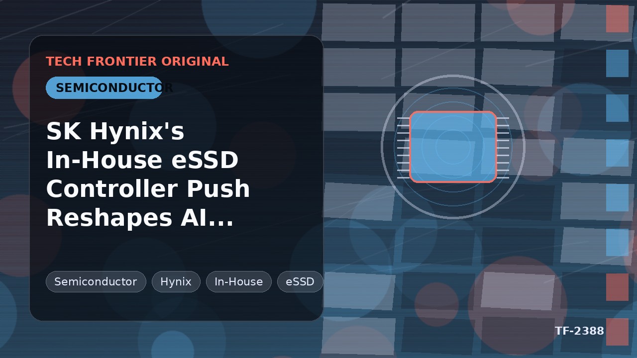 SK Hynix's In-House eSSD Controller Push Reshapes AI Storage