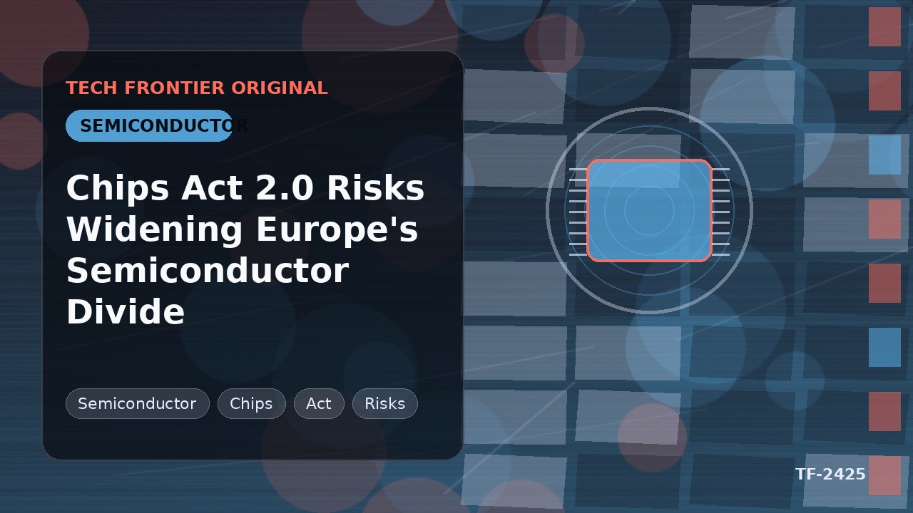 Chips Act 2.0 Risks Widening Europe's Semiconductor Divide