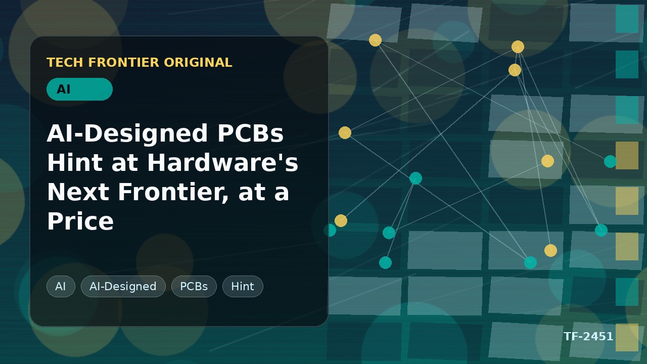 AI-Designed PCBs Hint at Hardware's Next Frontier, at a Price