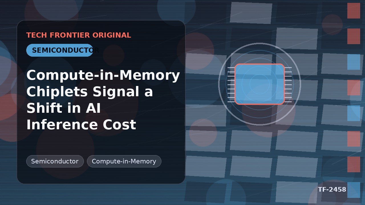 Compute-in-Memory Chiplets Signal a Shift in AI Inference Cost