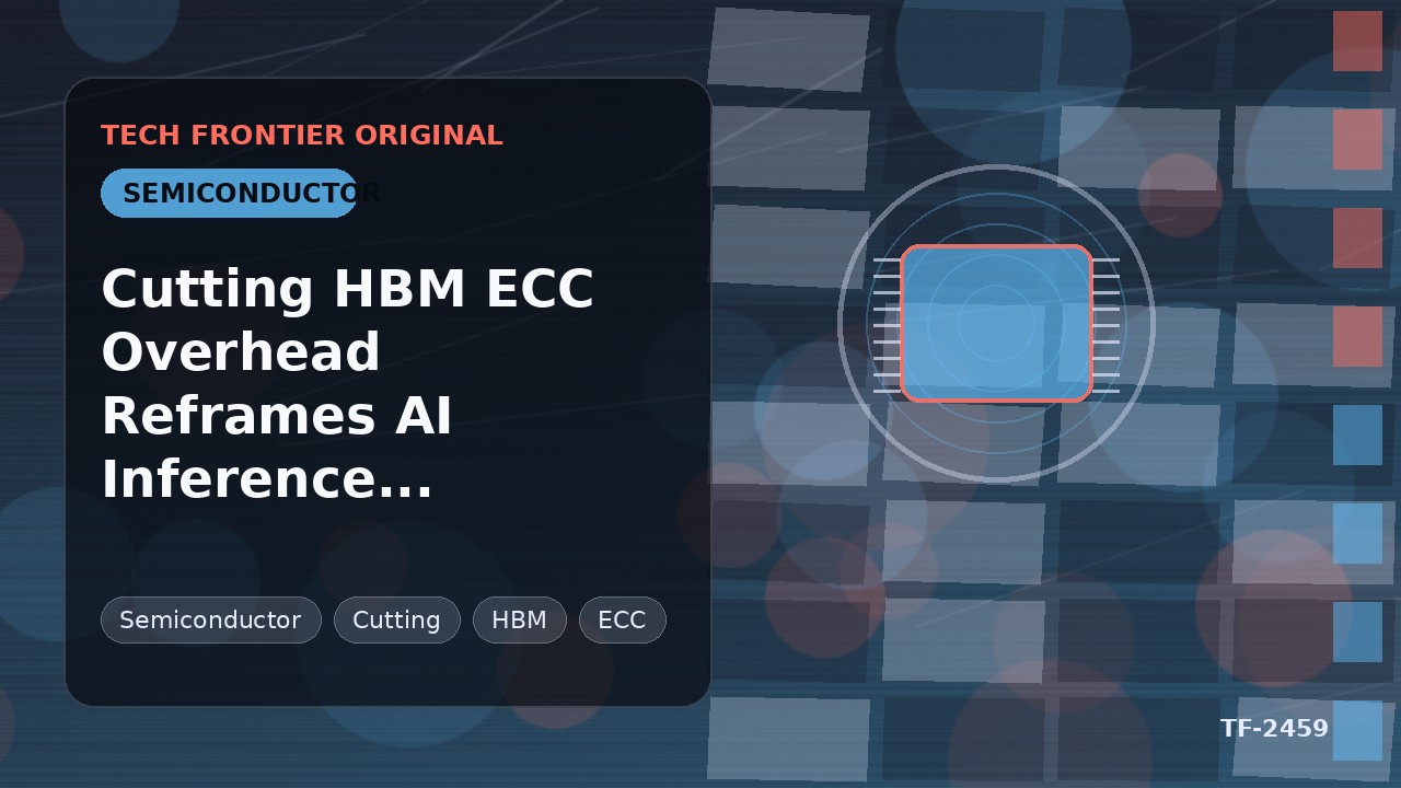 Cutting HBM ECC Overhead Reframes AI Inference Economics