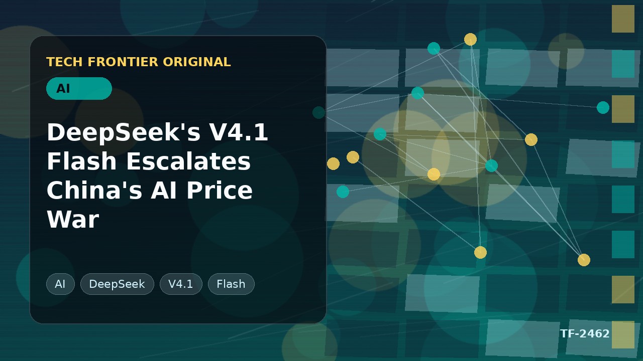 DeepSeek's V4.1 Flash Escalates China's AI Price War