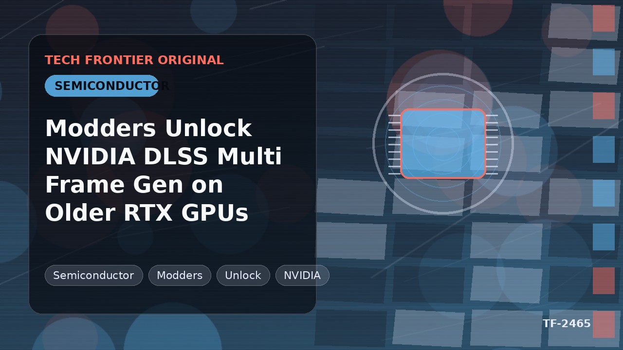 Modders Unlock NVIDIA DLSS Multi Frame Gen on Older RTX GPUs