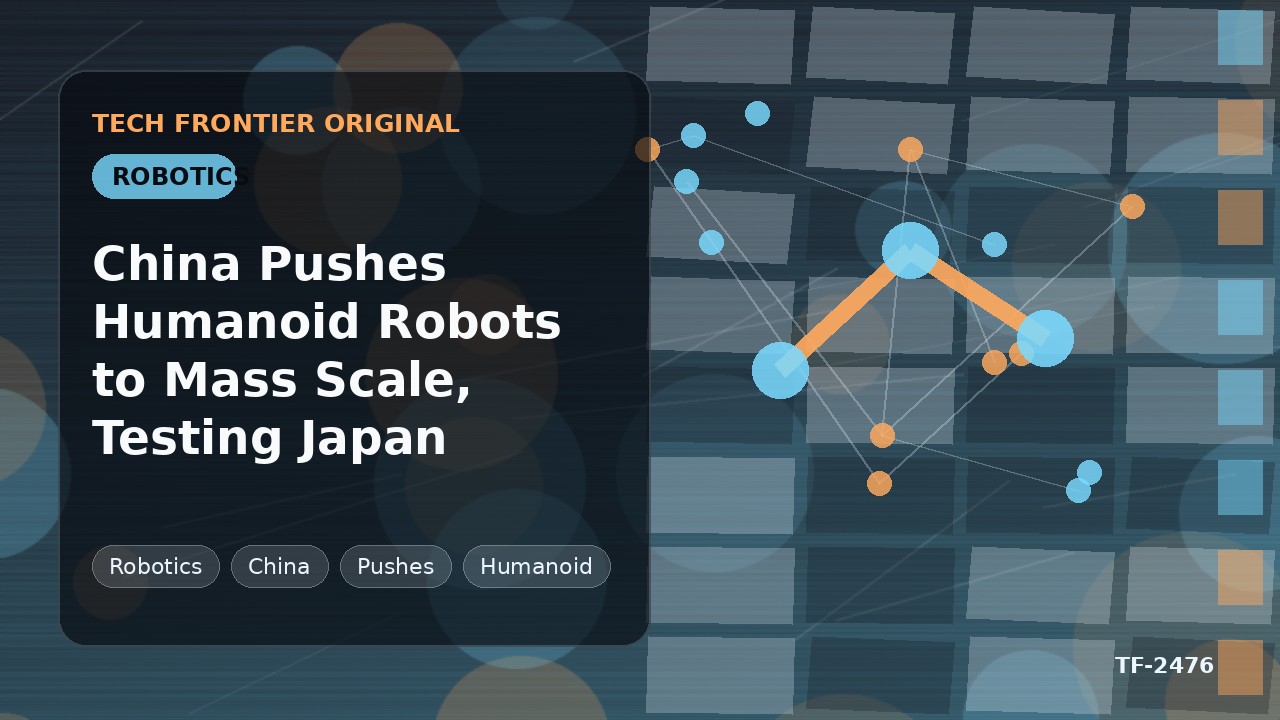 中国がヒューマノイドロボットの量産化を推進、日本を試す