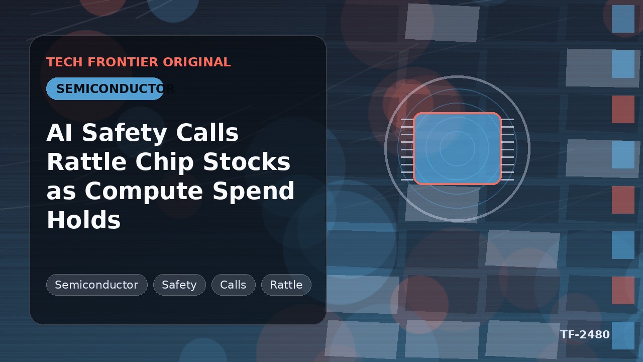 AI Safety Calls Rattle Chip Stocks as Compute Spend Holds