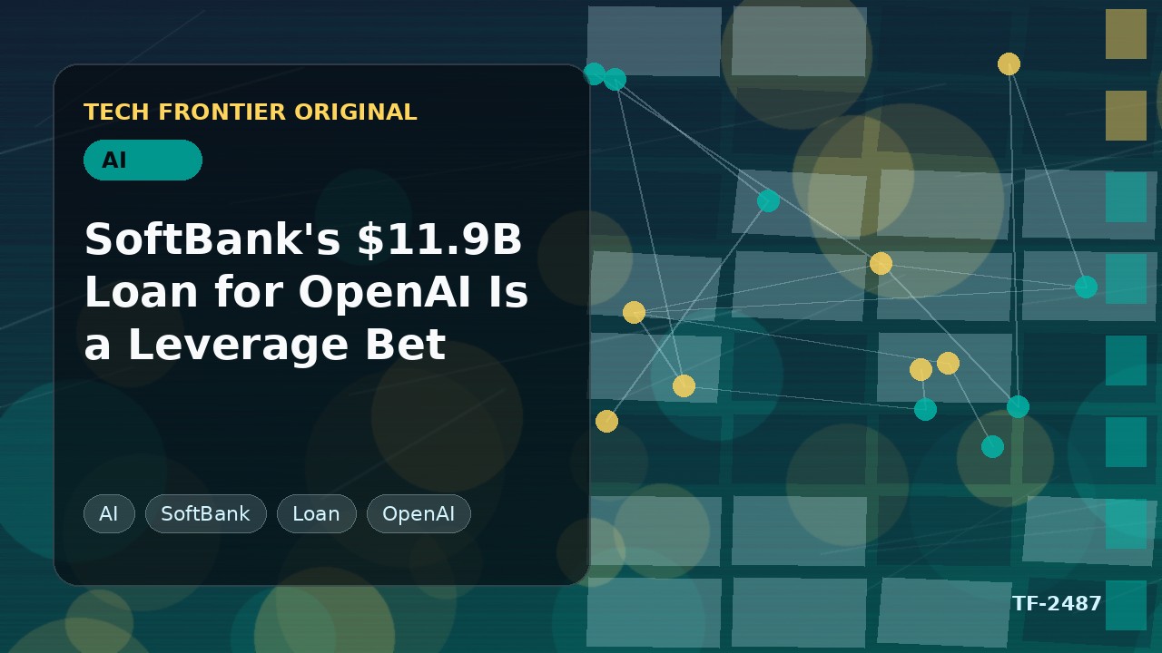 SoftBankの118.7億ドルのOpenAI向け融資はレバレッジ賭博