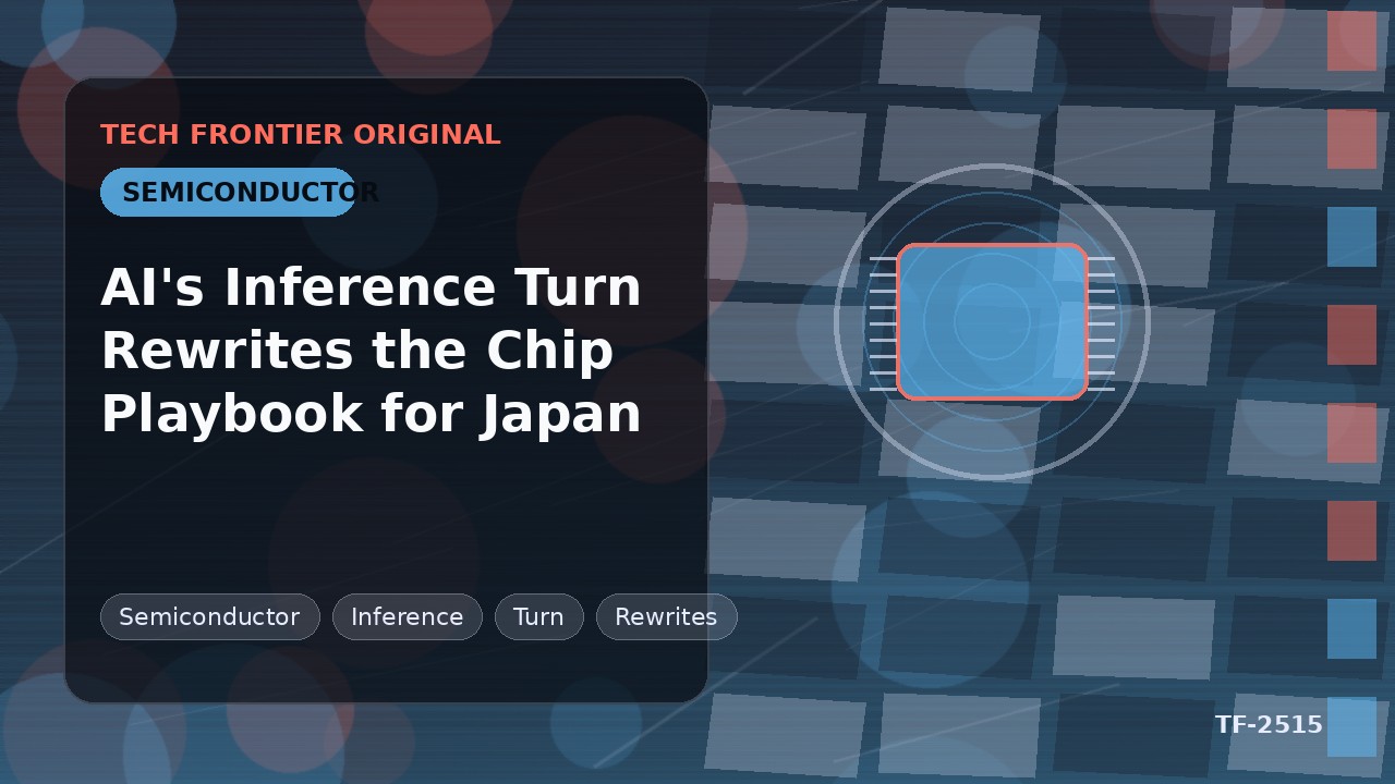 AIの推論シフトが日本のチップ戦略を書き換える