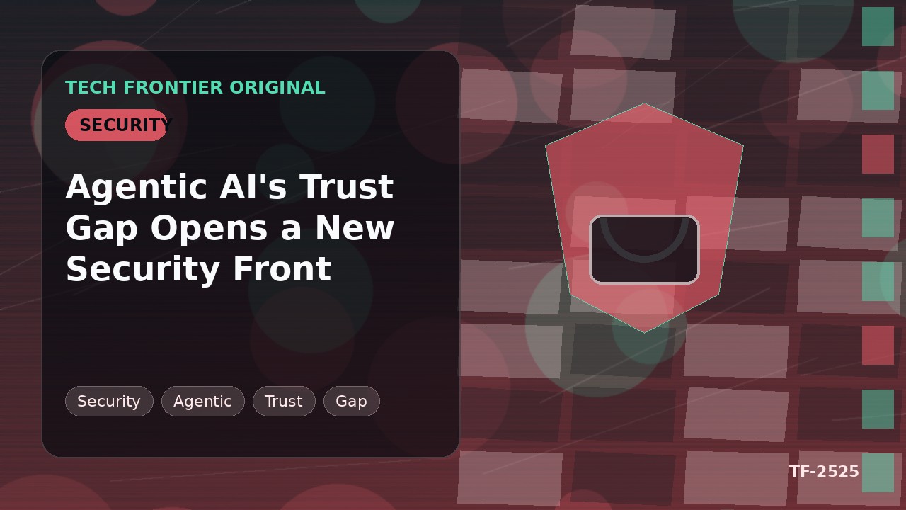 エージェント型AIの信頼ギャップが新たなセキュリティ戦線を開く